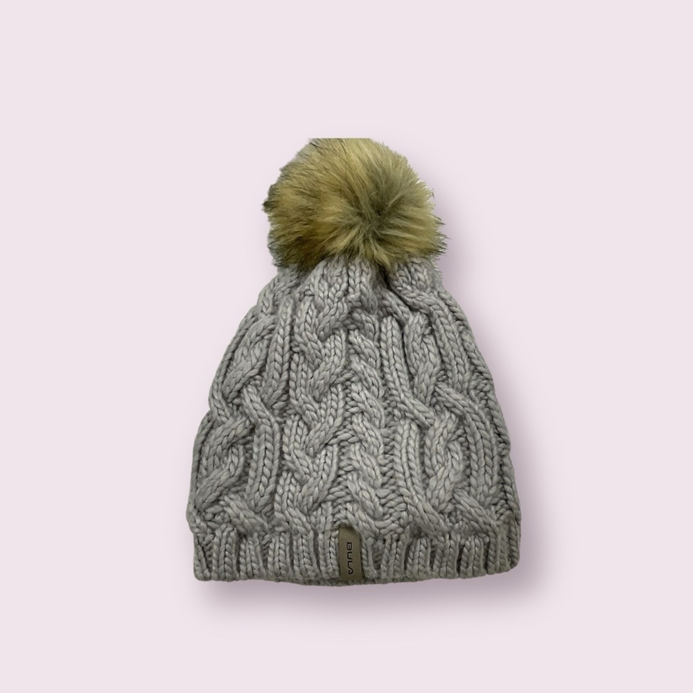 Bula Fur Pom Wool Beanie